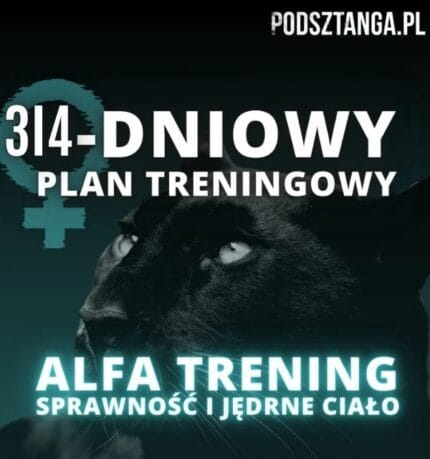 E-book "Jak być sprawnym" + 3i4-dniowy plan „Alfa Trening” dla kobiet gratis!